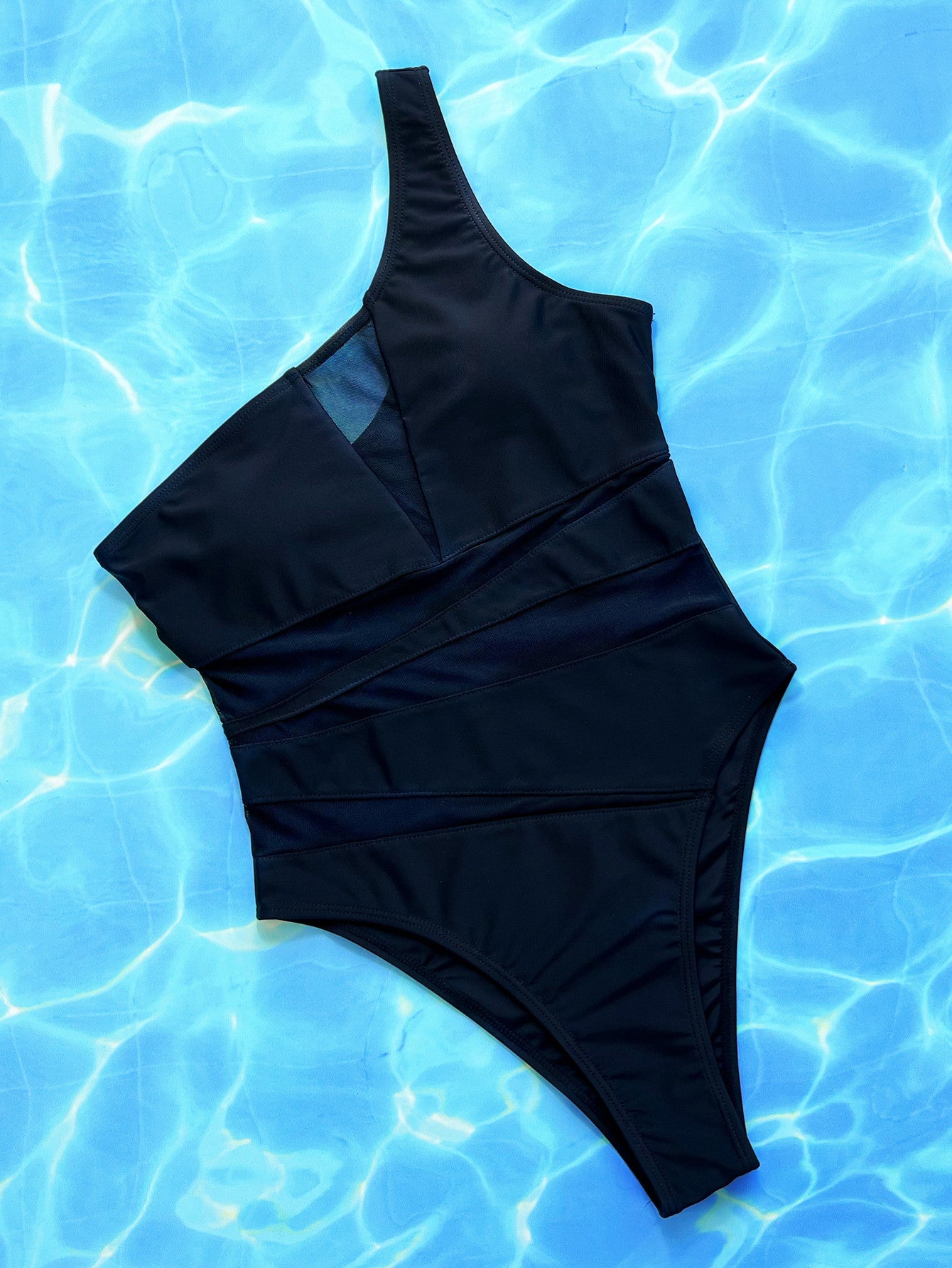 Shoulder Drop Swimsuit