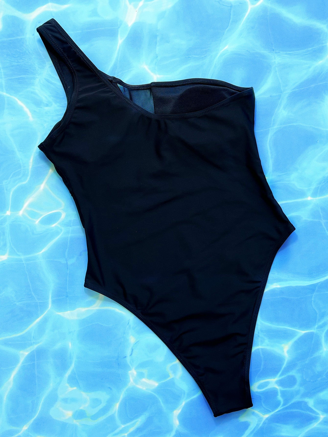 Shoulder Drop Swimsuit